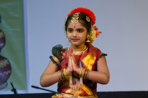 Ankita at Ugadi function by milton keynes telugu sangham
