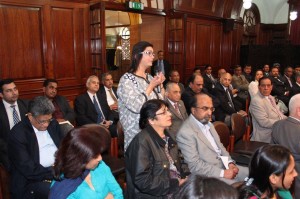 Public at High Commission Office London