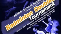 Kerala Catholic Association’s Badminton Tournament 2014
